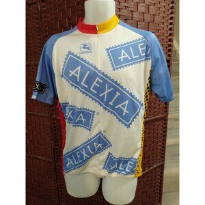 Giordana Alexia Cycling Jersey Size XL - 5 - 52 Mens 3/4 Zip Shirt Italy